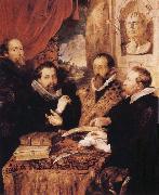 Peter Paul Rubens The Four Philosophers oil on canvas